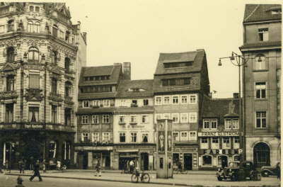 Dresden, Groe Zwingerstrae, um 1925